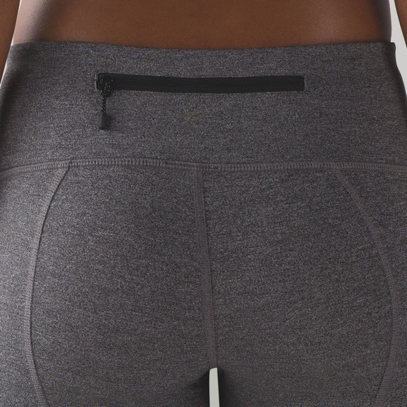 Lululemon Pace Rival Crop Heathered Slate - Picture 4 of 8
